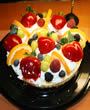 Yummy Yummy   Round Fruit Cake - 4.4 lb